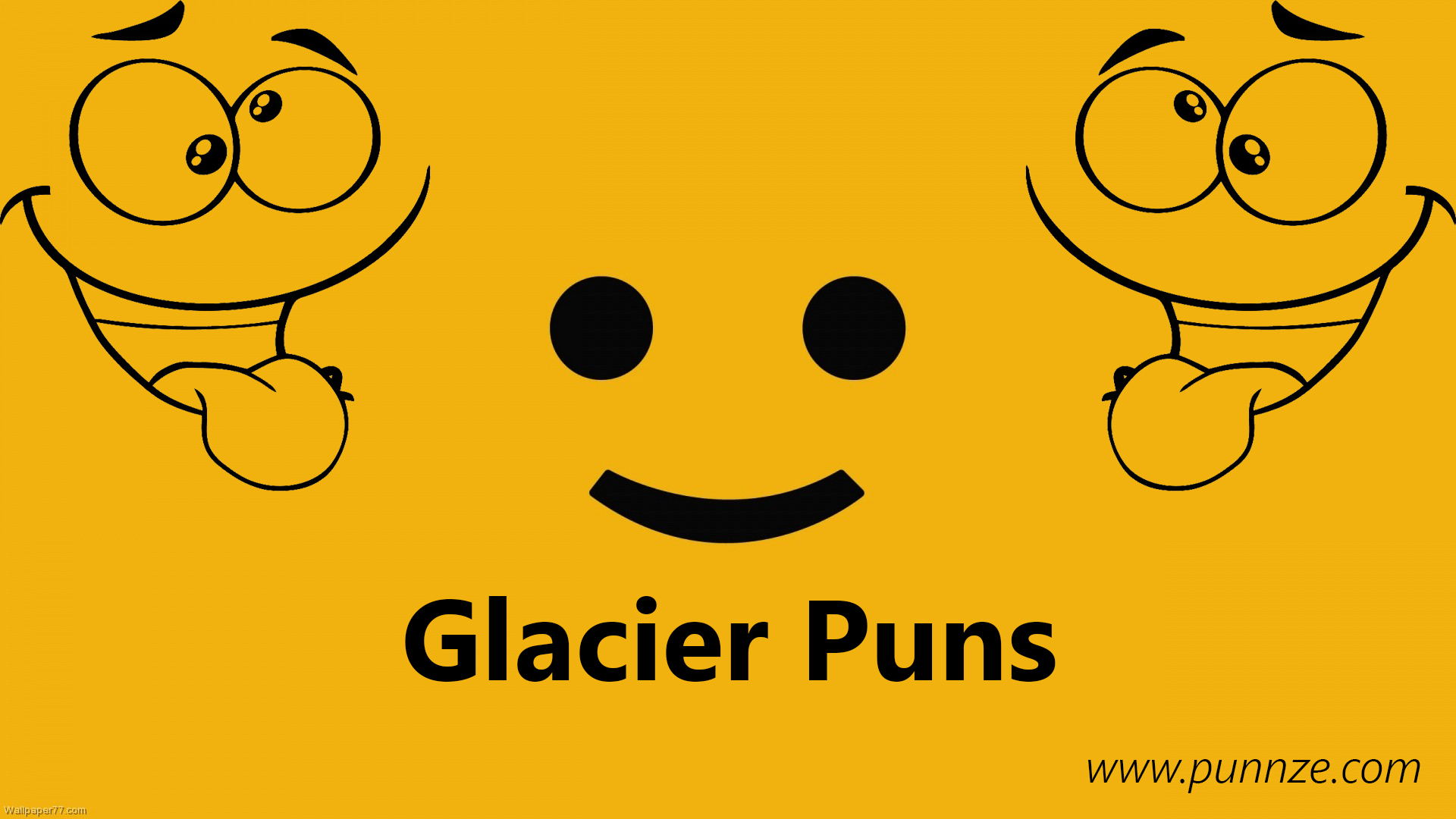 Glacier Puns