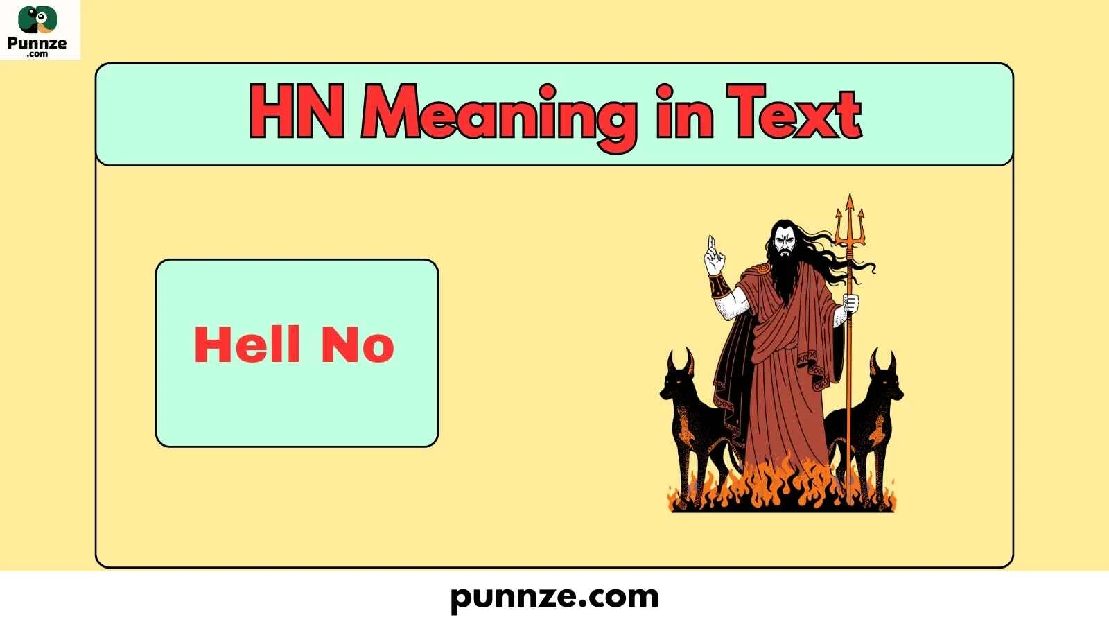 HN Meaning in Text