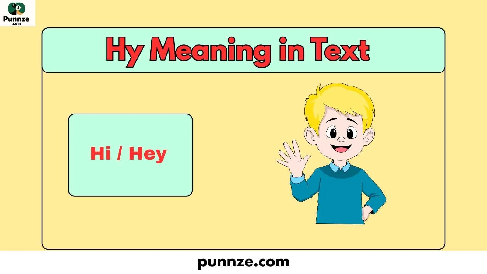 Hy Meaning in Text