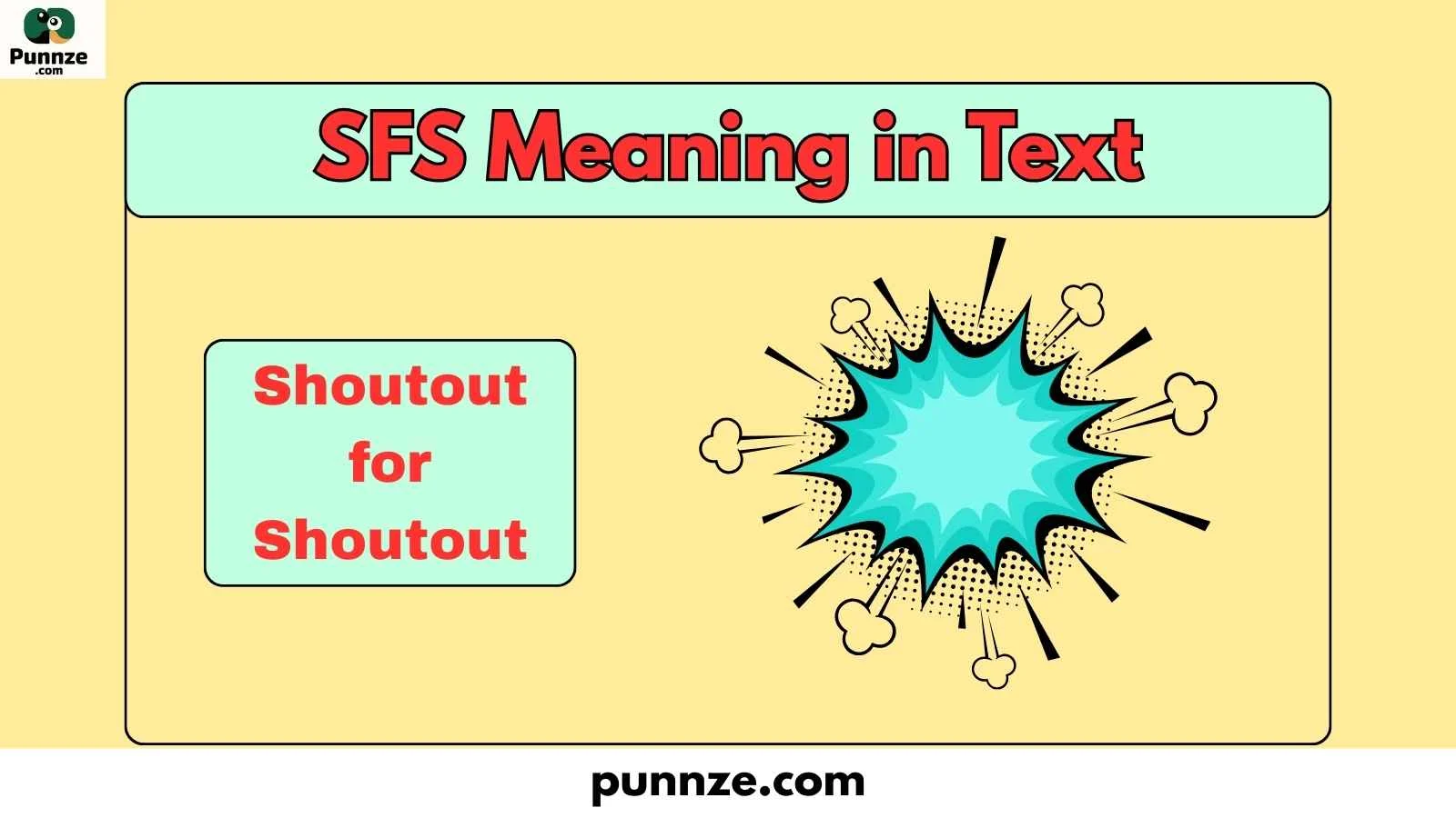 SFS Meaning in Text