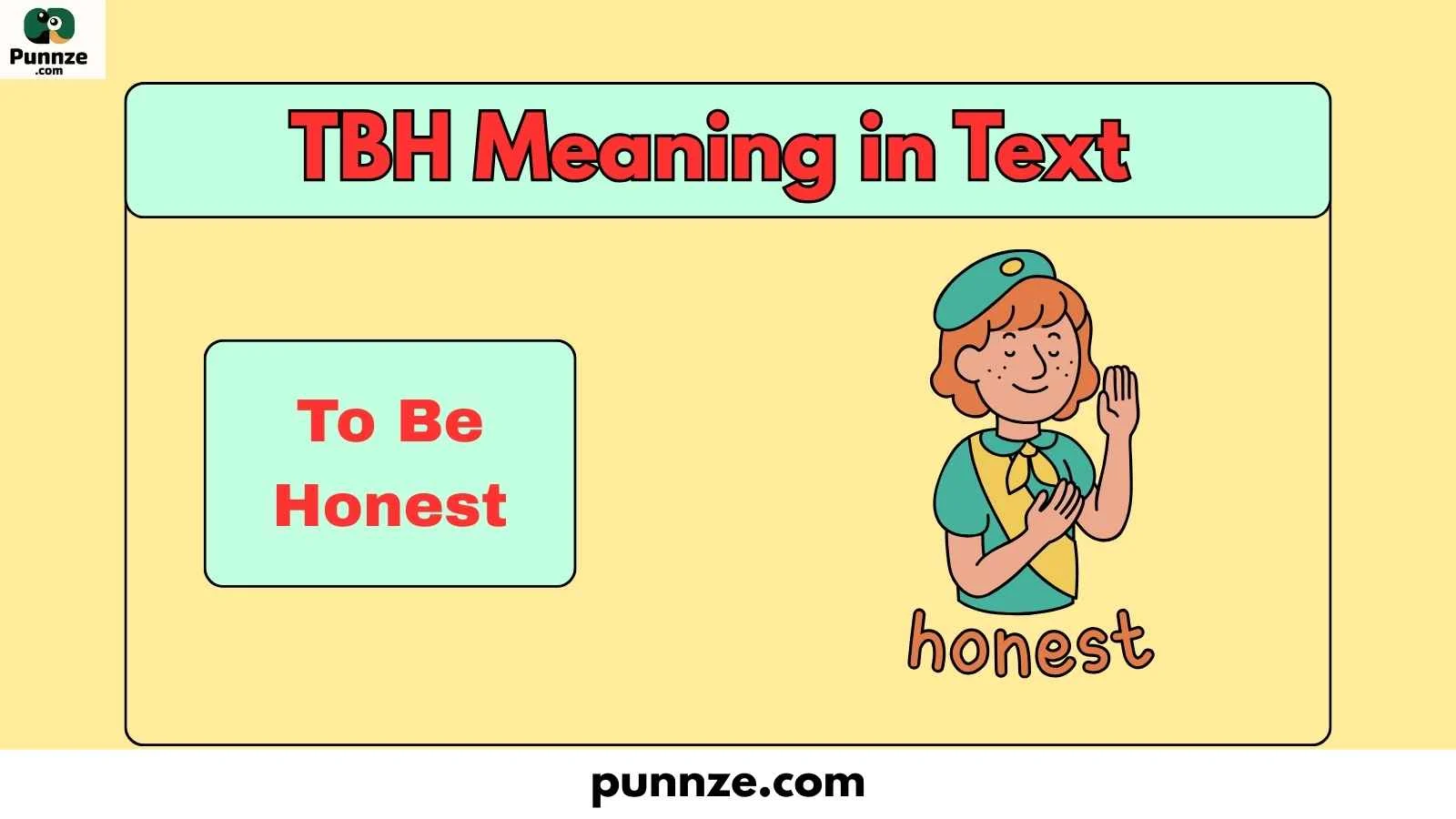 TBH Meaning in Text