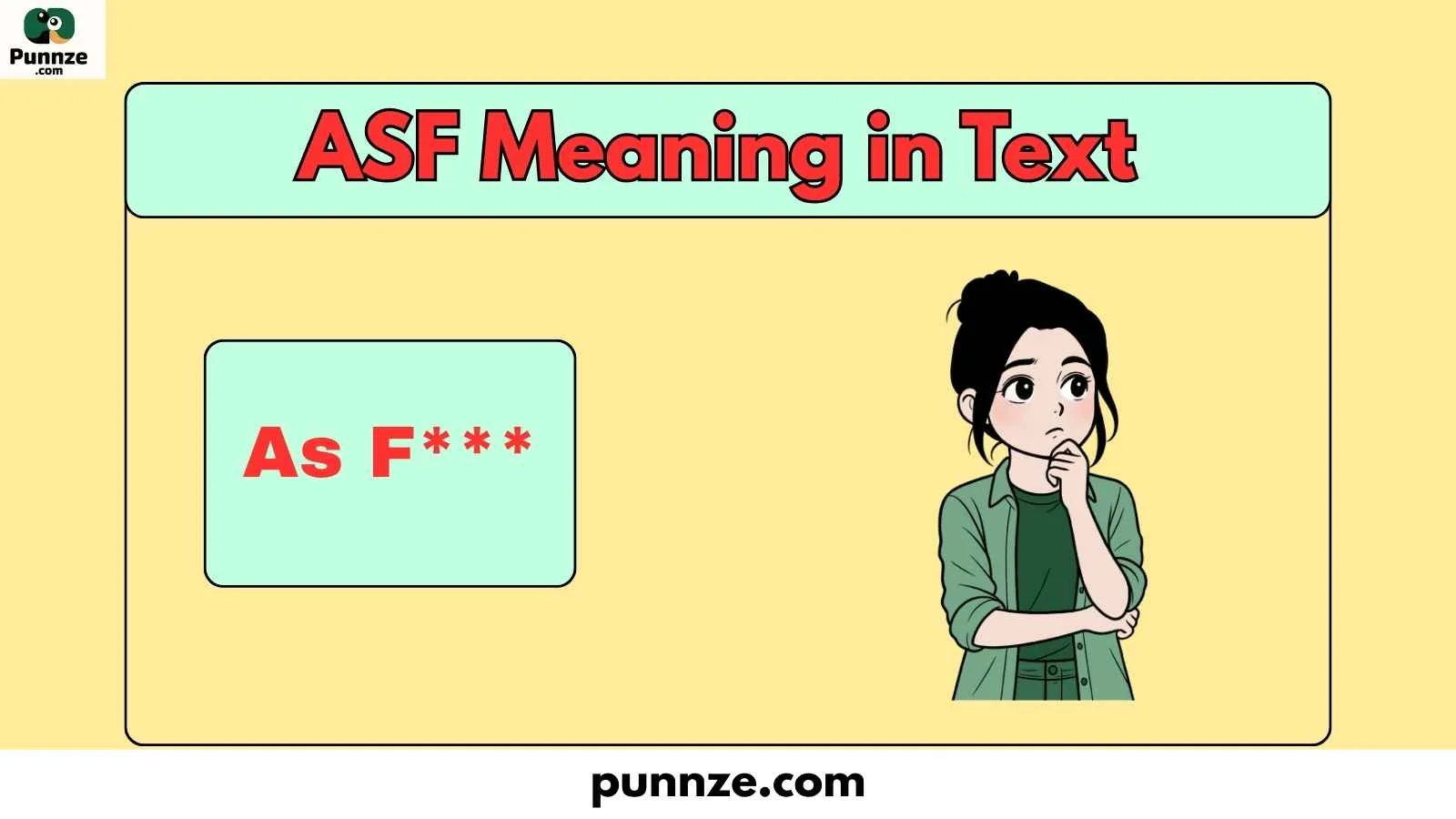 ASF Meaning in Text