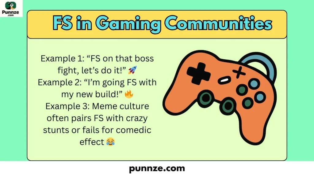 FS in Gaming Communities
