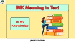 IMK Meaning in Text
