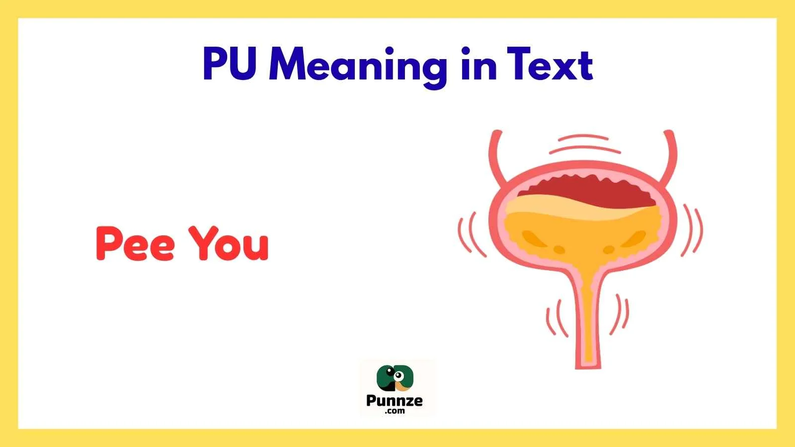PU Meaning in Text