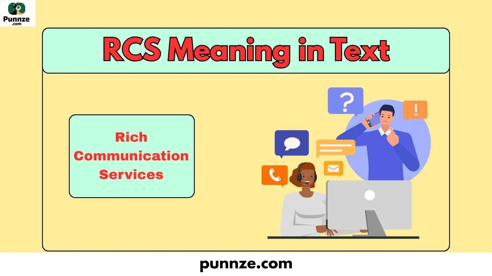 RCS Meaning in Text