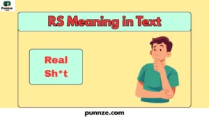 RS Meaning in Text