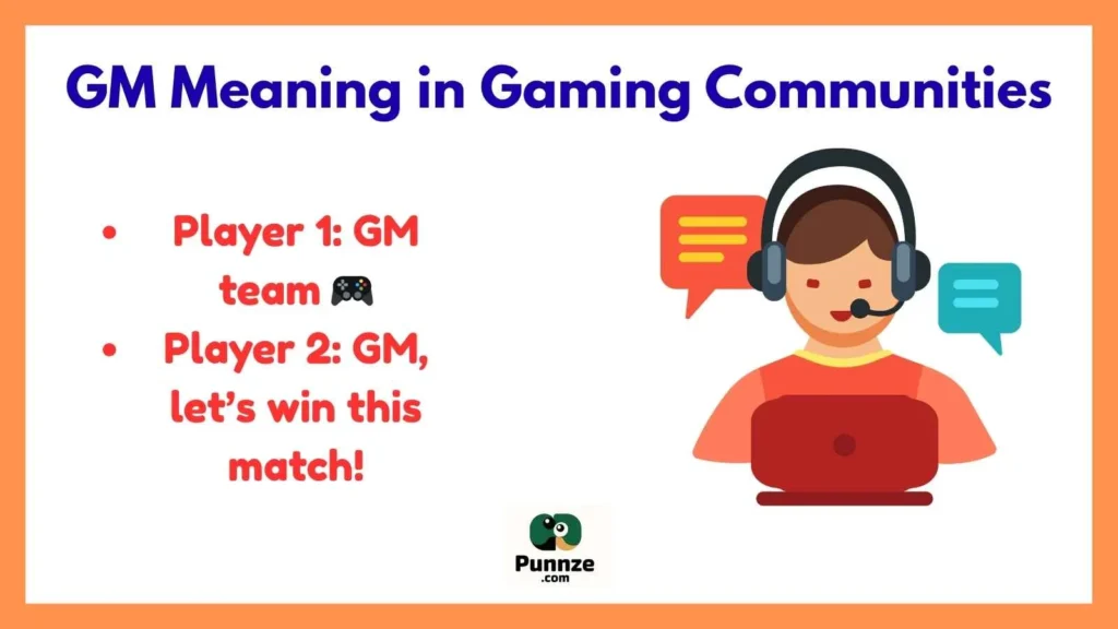 GM Meaning in Gaming Communities