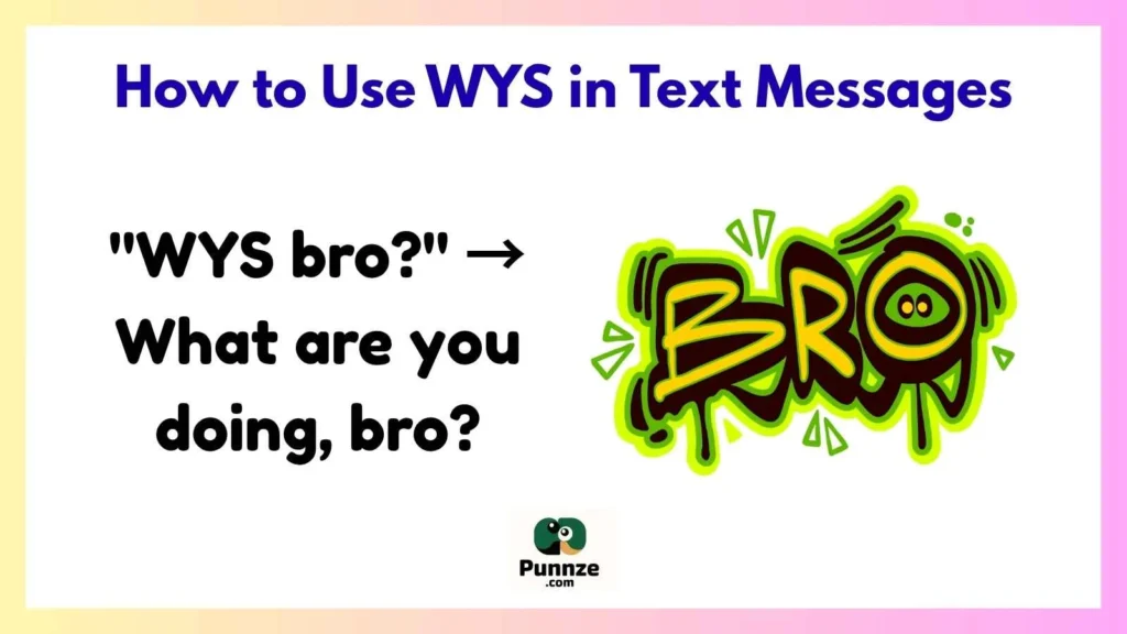 How to Use WYS in Text Messages