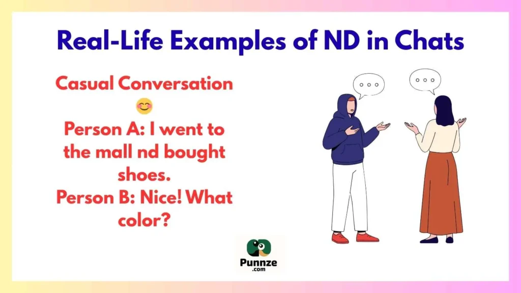 Real-Life Examples of ND in Chats