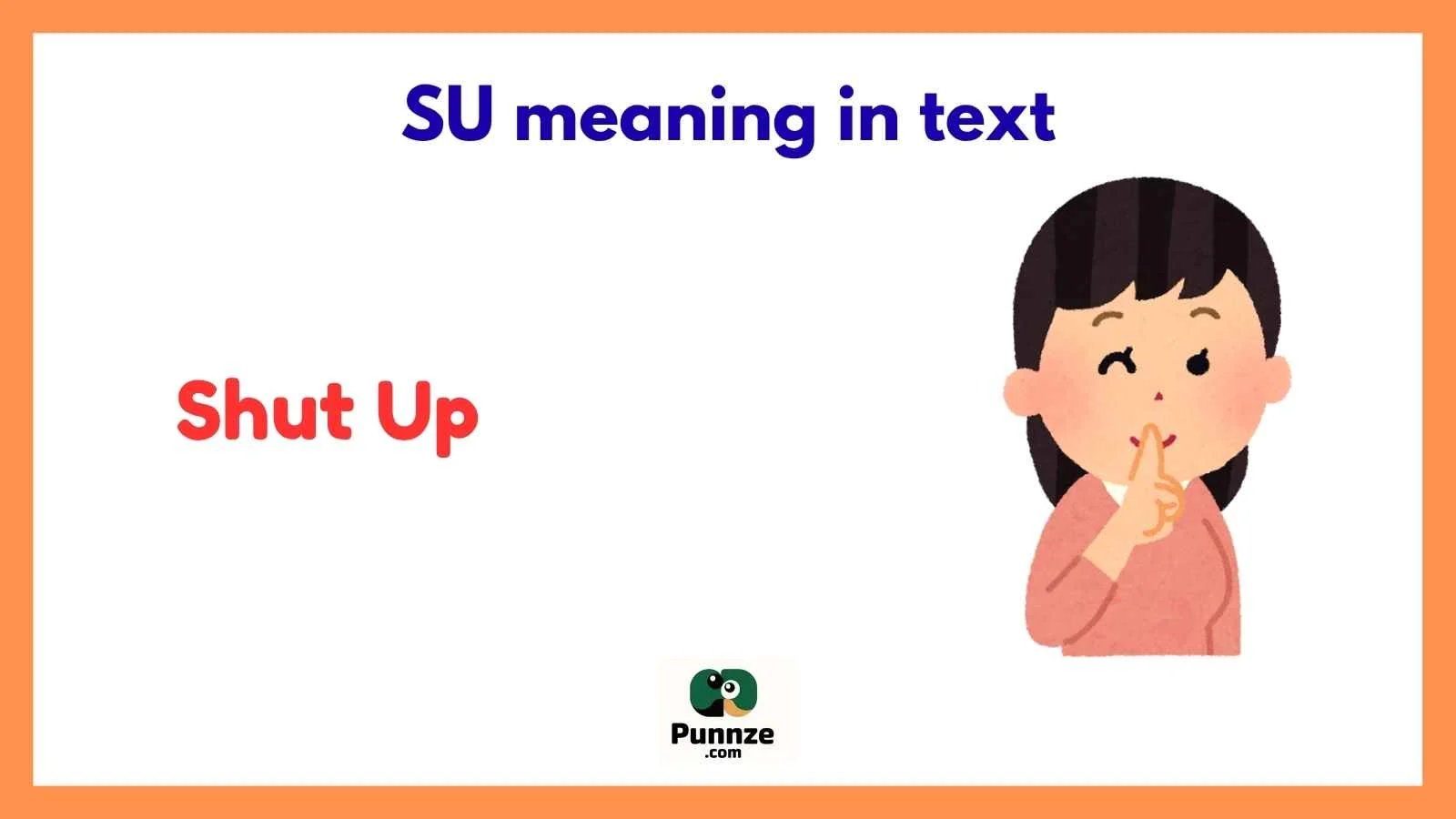 SU Meaning in Text