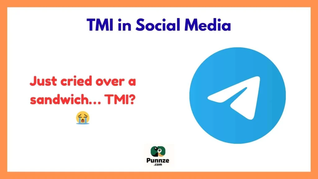 TMI in Social Media