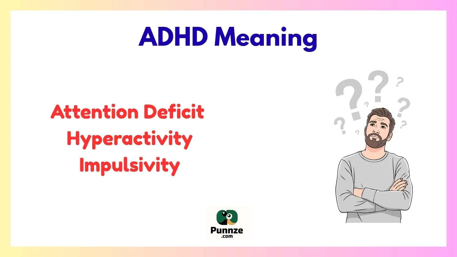 ADHD Meaning