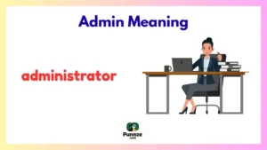 Admin Meaning