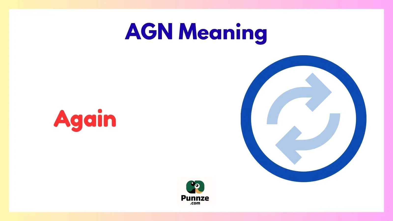 AGN Meaning