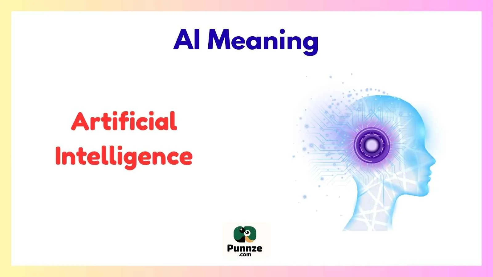 AI Meaning